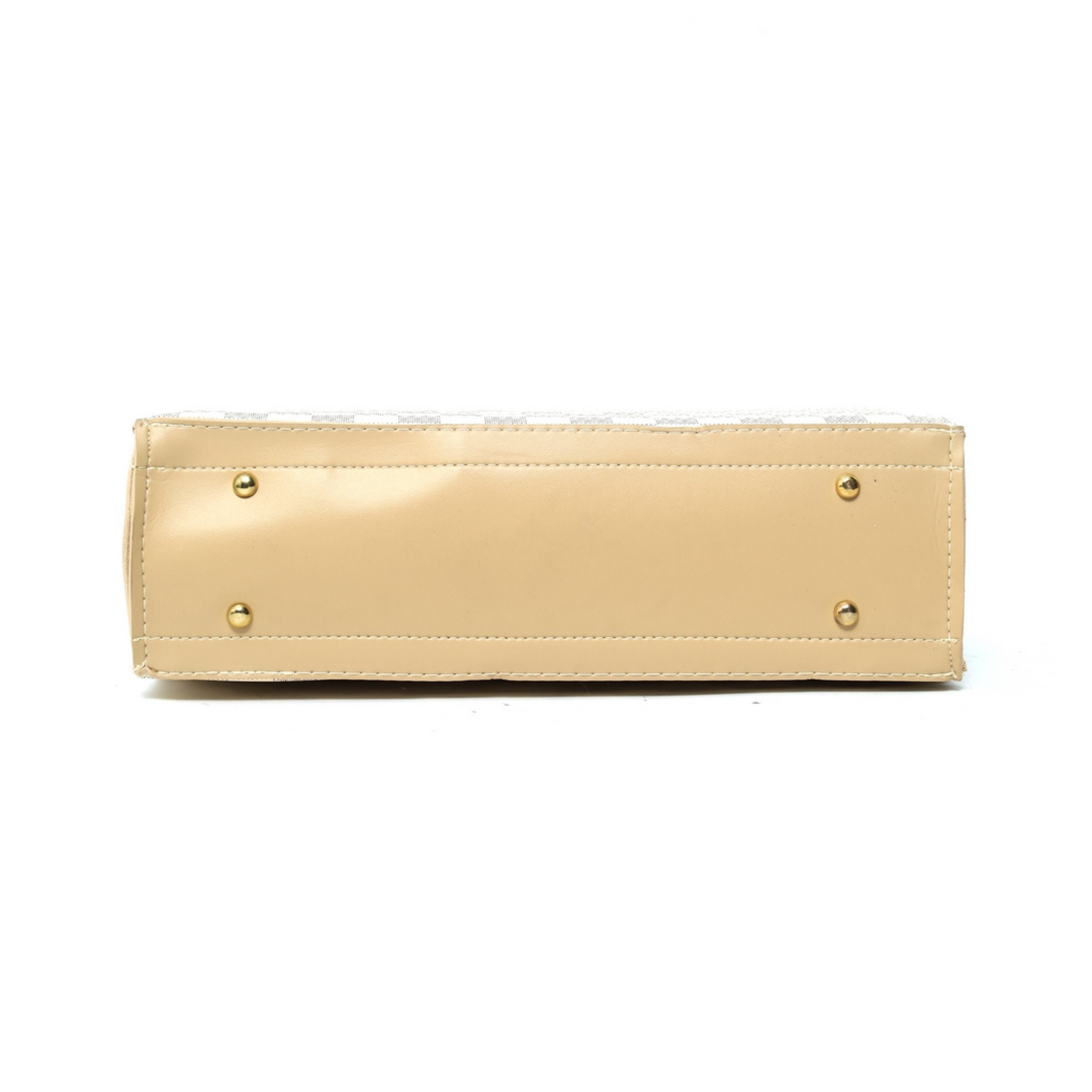 Checkered Charm Luxe - Beige